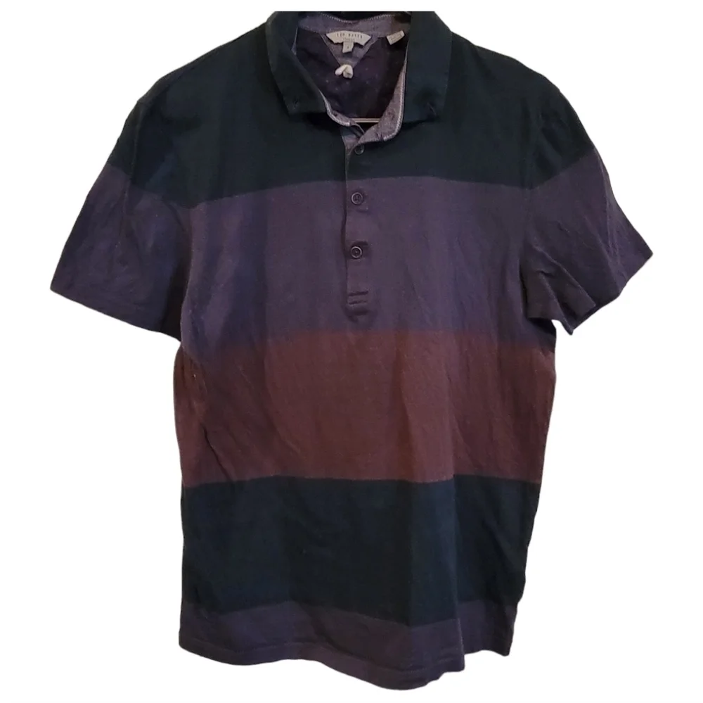 Ted Baker London Colorblock Polo Size Large - Picture 1 of 5